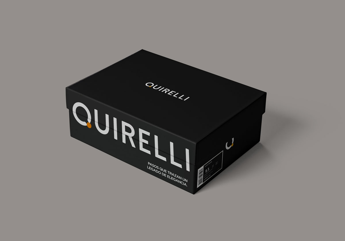 branded shoe box