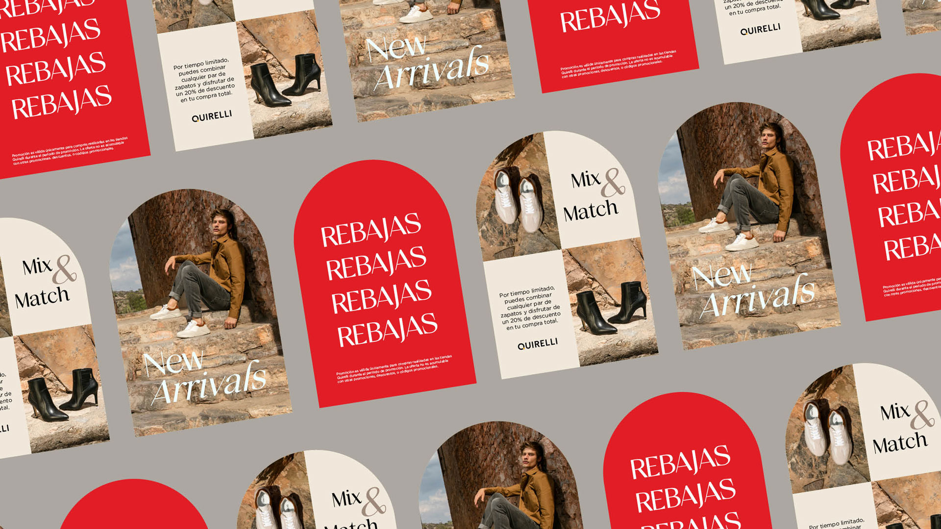 shoe retail brand and typography