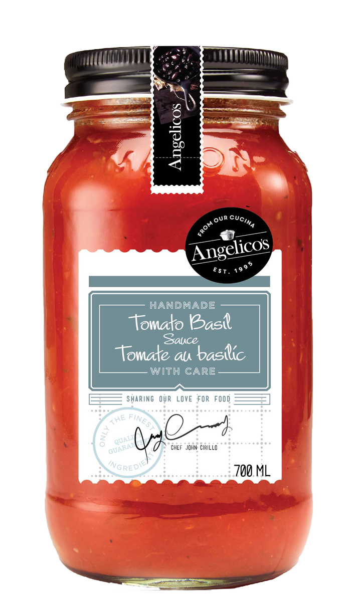 Tomato Basil Sauce jar